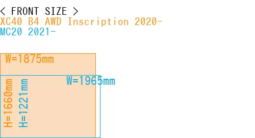 #XC40 B4 AWD Inscription 2020- + MC20 2021-